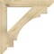 Ekena Millwork Merced Slat Rough Sawn Bracket, Douglas Fir, 4"W x 32"D x 32"H BKT04X32X32MRC06RDF - alternate 4